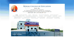 Desktop Screenshot of bengalcollegeedu.org